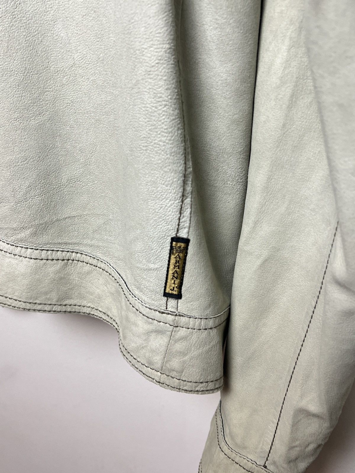 Giorgio Armani armani y2k reversible leather/suede jacket Size US L / EU 52-54 / 3 - 20 Thumbnail