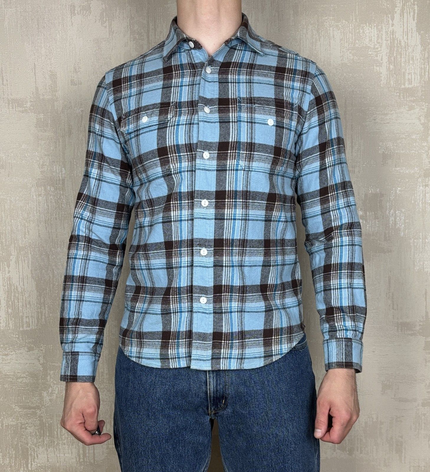 Beams Plus Beams Plus Flannel Shirt Pockets Size fits to M-L Size US M / EU 48-50 / 2 - 3 Thumbnail