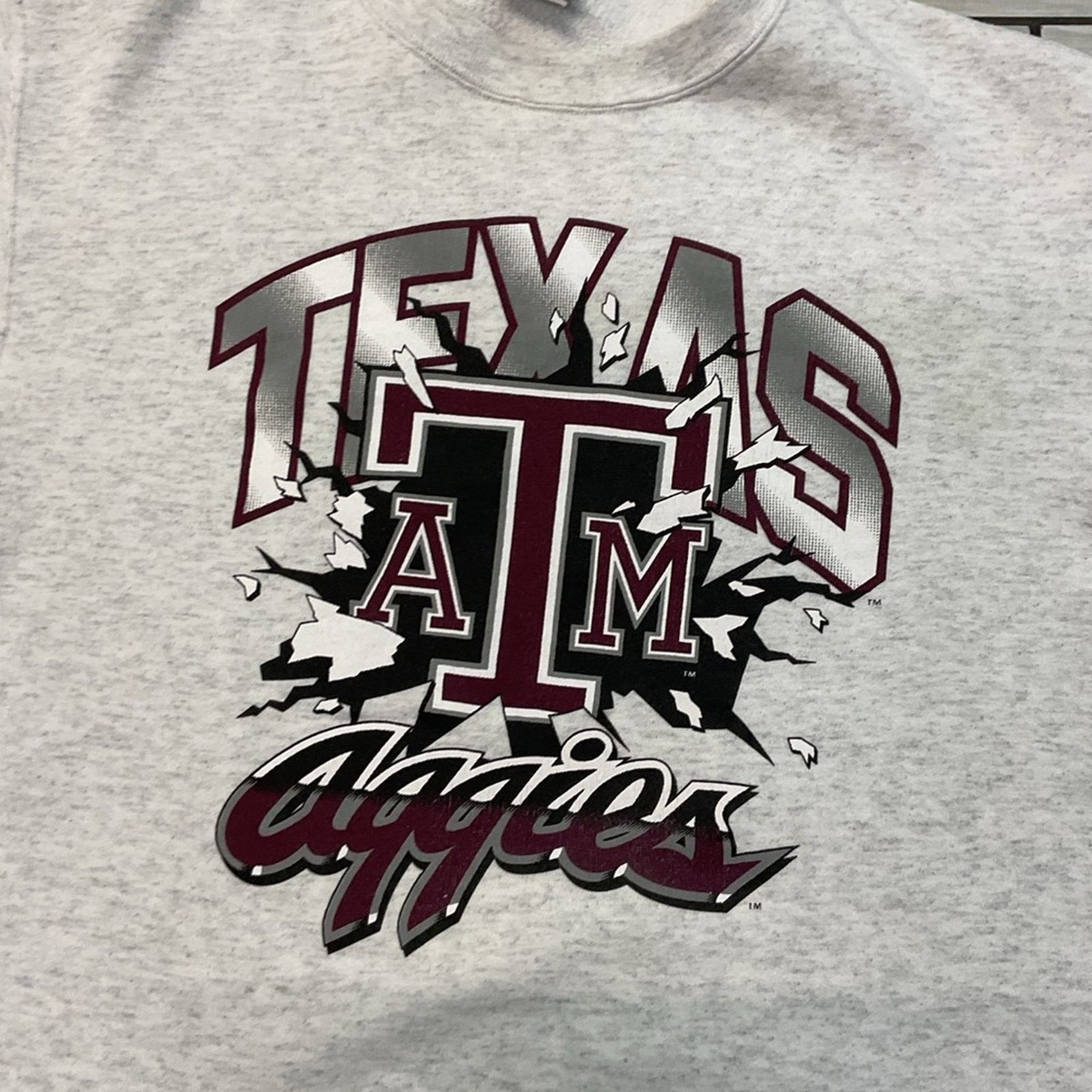 Vintage Vintage Texas A&M Aggies Sweatshirt Size US L / EU 52-54 / 3 - 5 Thumbnail