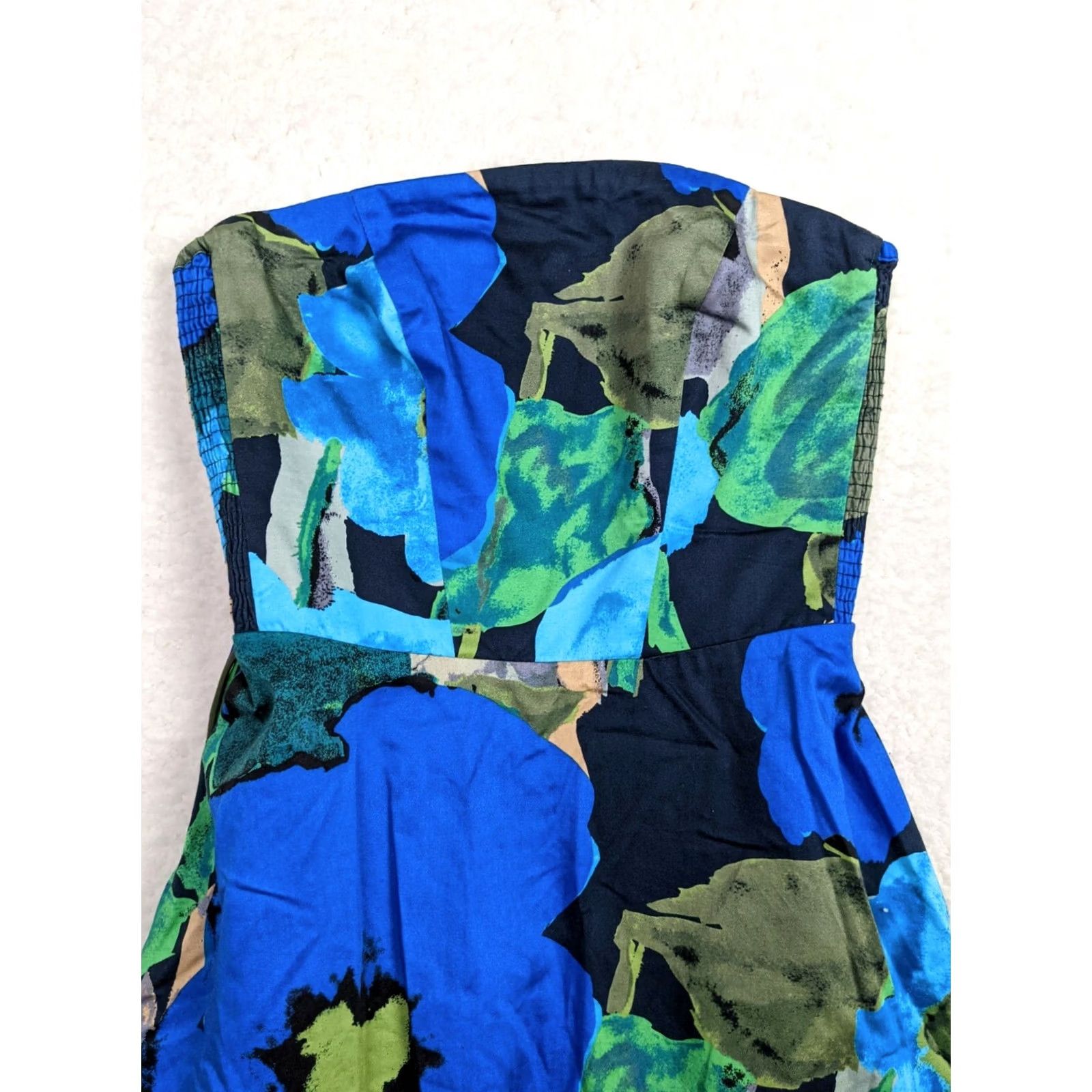 Anthropologie NWT Anthropologie Vanessa Virginia Shade Floral Off the Shoulder Dress Sz 4 Size S / US 4 / IT 40 - 7 Thumbnail