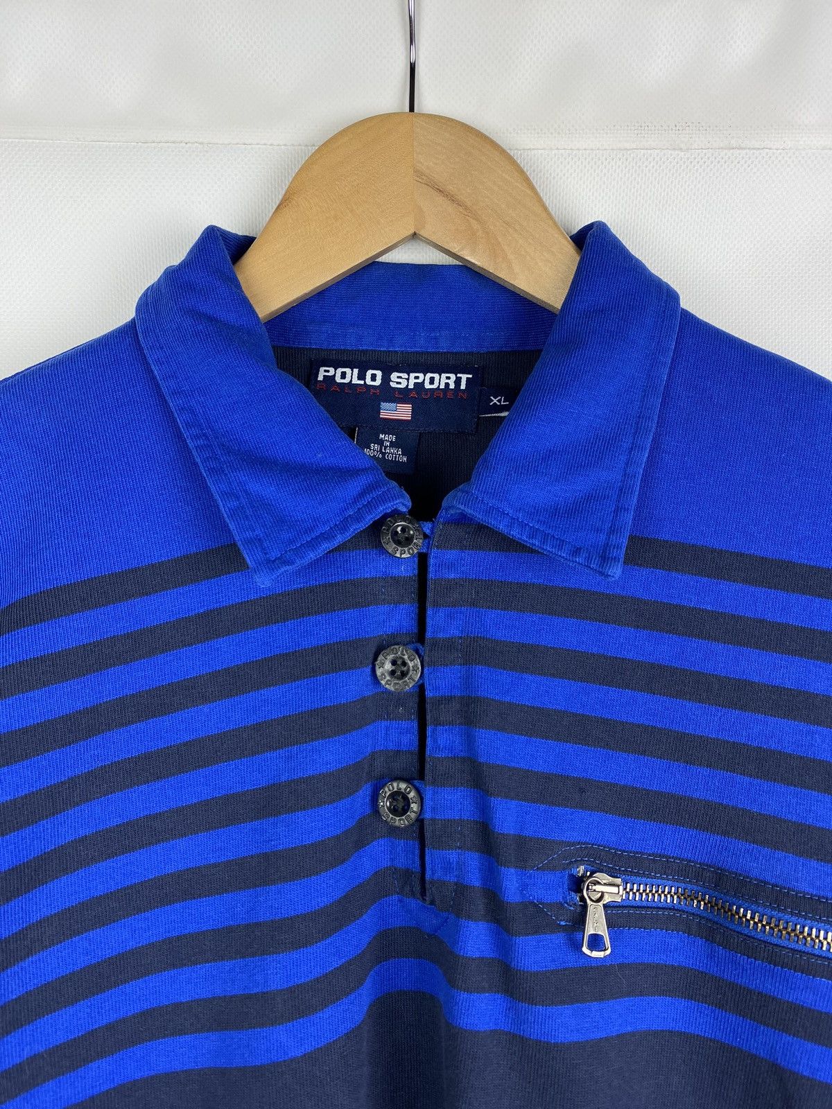 Polo Ralph Lauren Polo Sport Ralph Lauren vintage long sleeve rugby shirt Size US XL / EU 56 / 4 - 6 Thumbnail