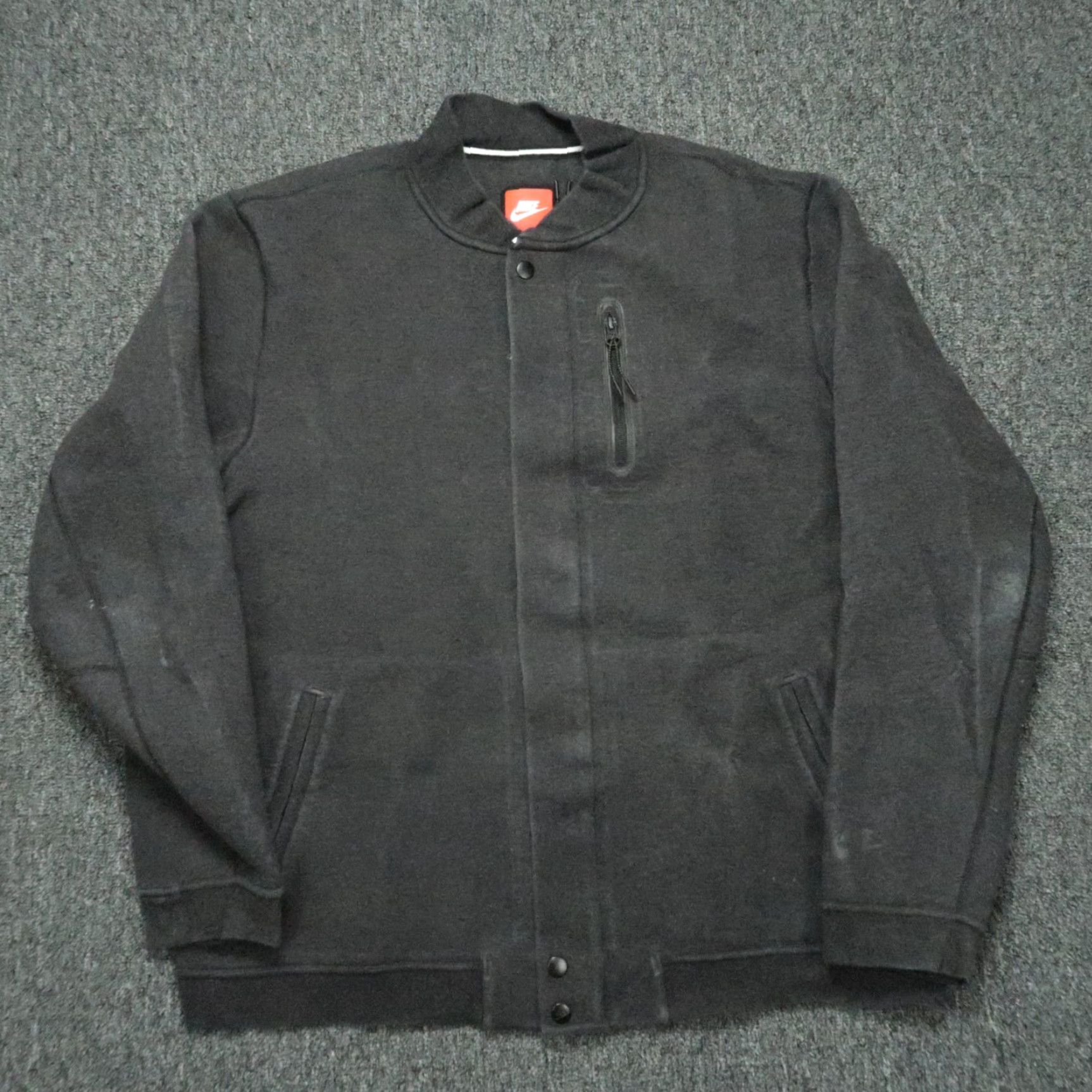 Nike Nike Jacket Mens 2XL Gray Tech Fleece Varsity Full Zip Pockets 2XL Nike Tech Fleece Jacket Mens Gray Varsity Zip Pockets Full Zip Athletic Wear Size US XXL / EU 58 / 5 - 2 Thumbnail