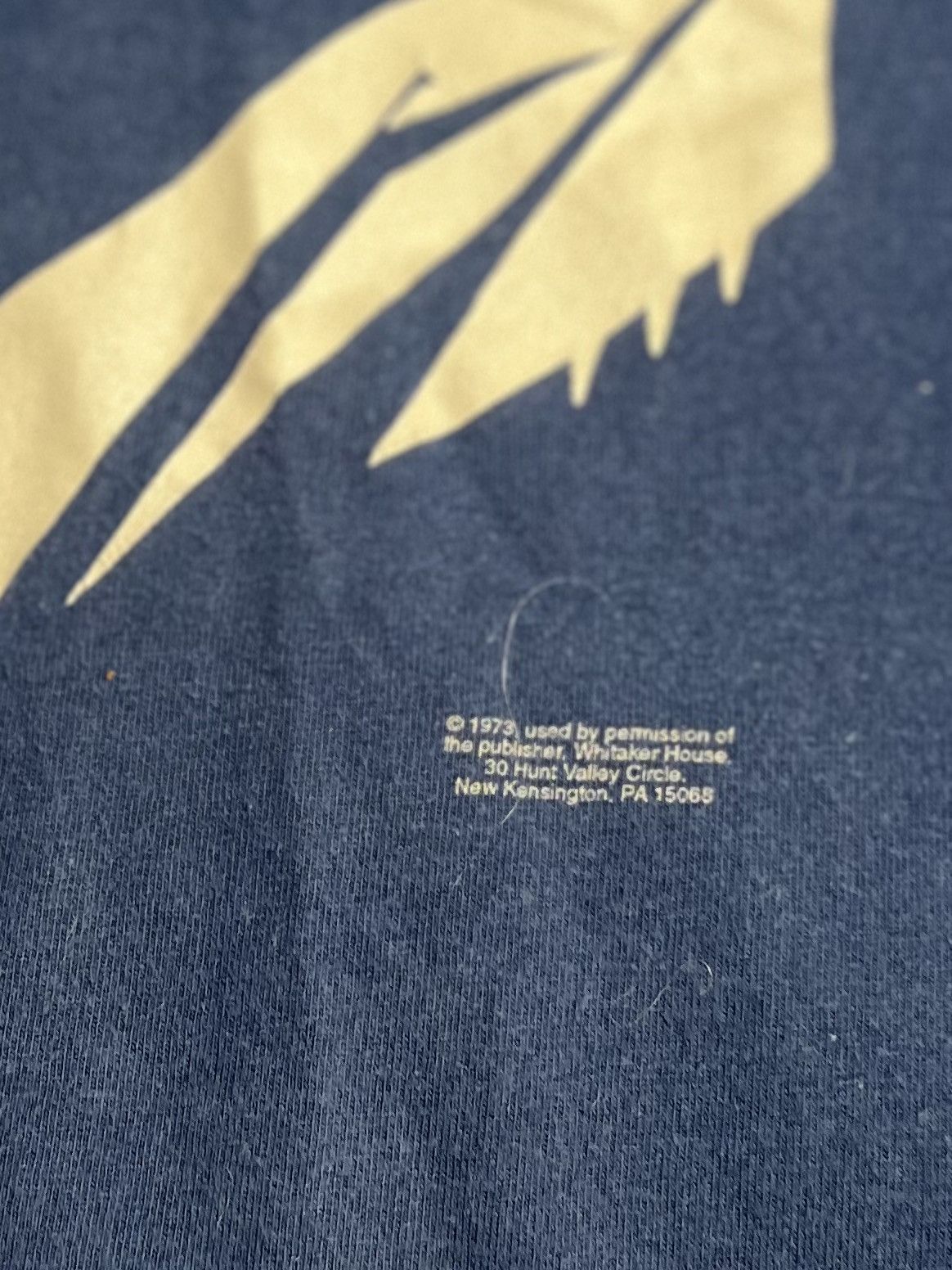 Hanes Vintage Jesus T-shirt Size US L / EU 52-54 / 3 - 5 Thumbnail