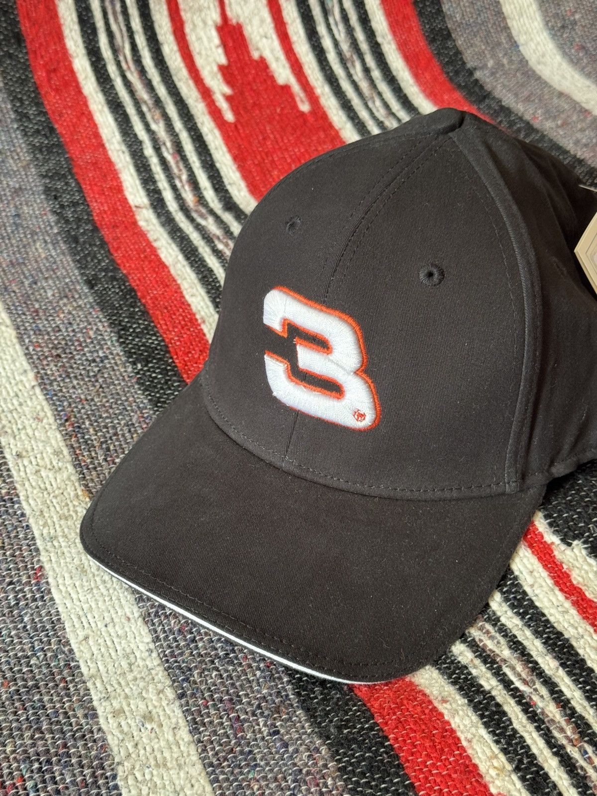 NASCAR Nascar y2k #3 Racing Moto Formula 1 Hat Size ONE SIZE - 2 Thumbnail