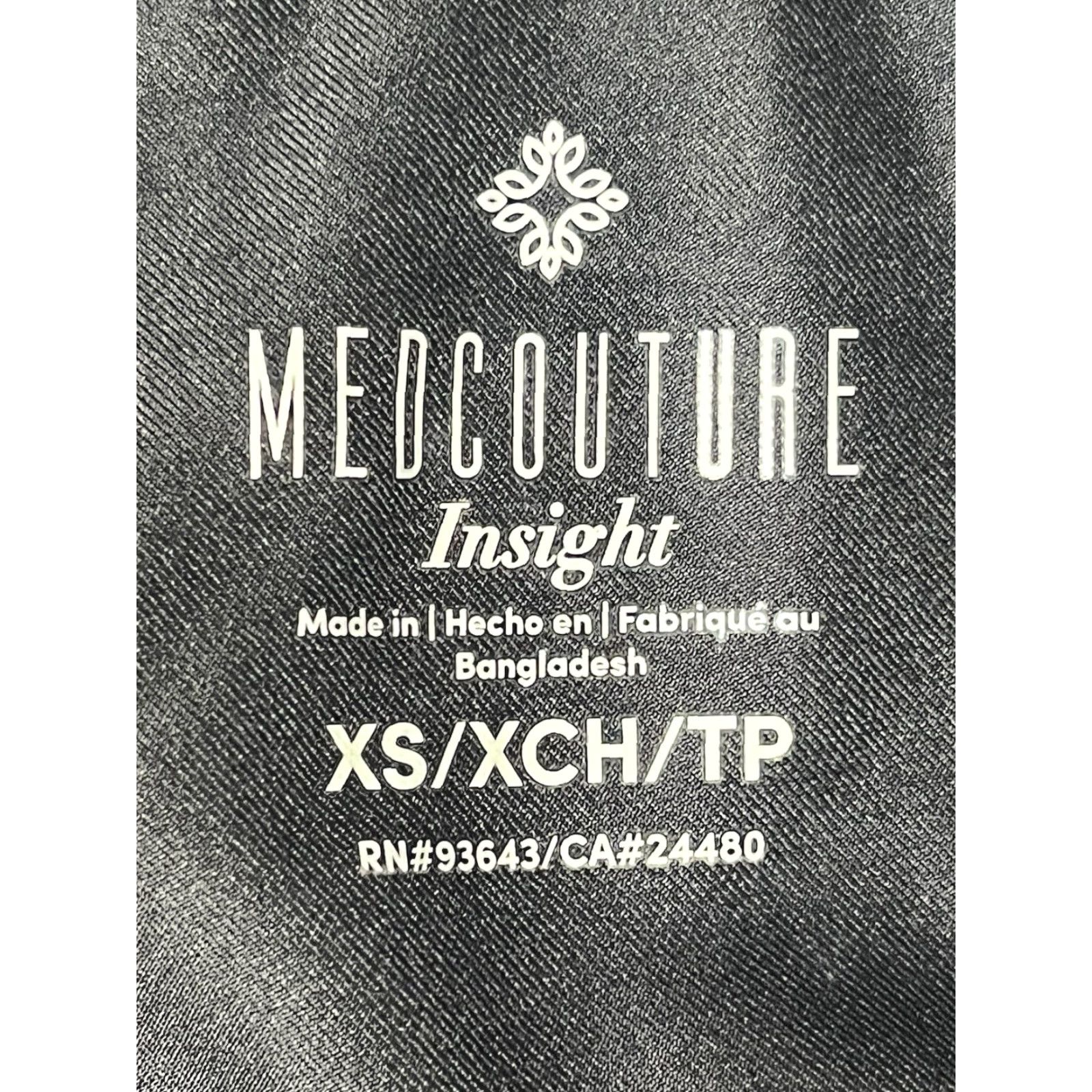 Vintage Med Couture Scrub Cargo Black Comfort Waistband Size XS Women XS Black Cargo Scrub Size US 27 - 7 Thumbnail