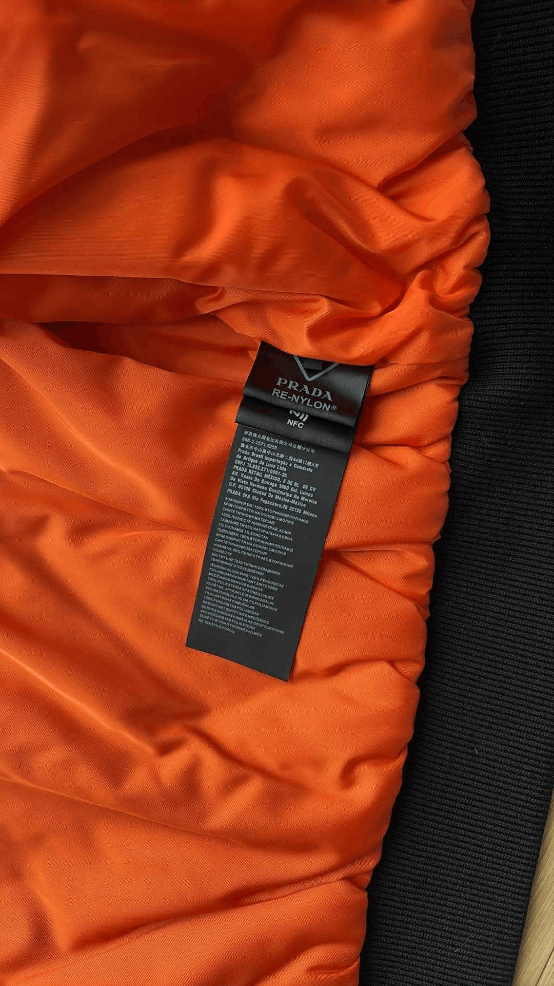 Prada Prada by Raf Simons Black Logo Re-Nylon Bomber Size US S / EU 44-46 / 1 - 6 Thumbnail