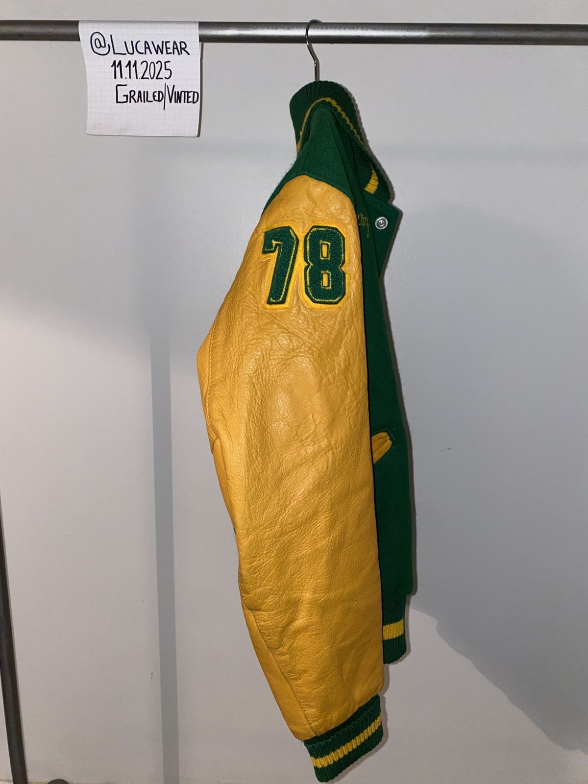 Other Whiting Varsity Jacket Green/Yellow (Vintage) Size US XS / EU 42 / 0 - 3 Thumbnail