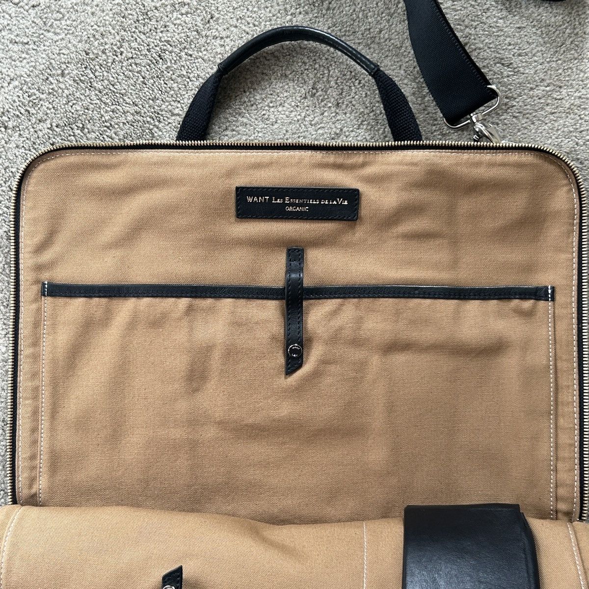 WANT Les Essentiels WANT Les Essentiels De La Vie Organic Heathrow Commuter Bag Size ONE SIZE - 6 Thumbnail