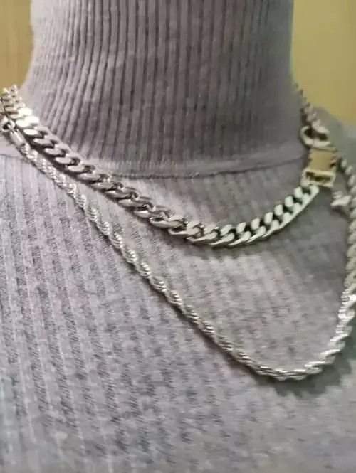 Jewelry × Vintage Punk gothic necklace vintage chain Size ONE SIZE - 3 Thumbnail