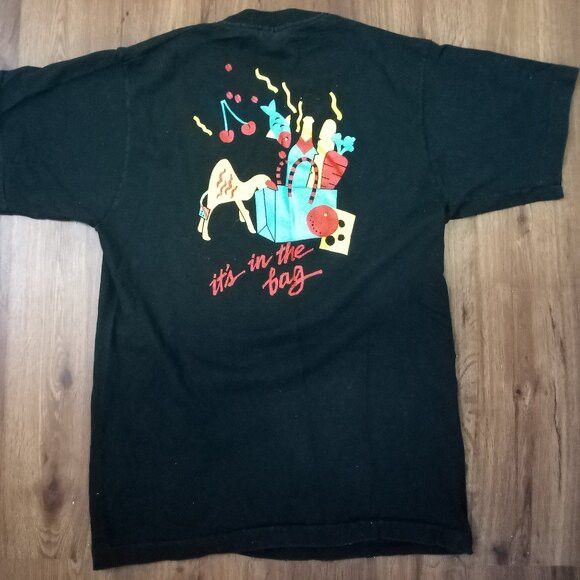 Fruit Of The Loom Vintage 80s Oasis Fine Foods Marketplace T-Shirt Size US M / EU 48-50 / 2 - 5 Thumbnail