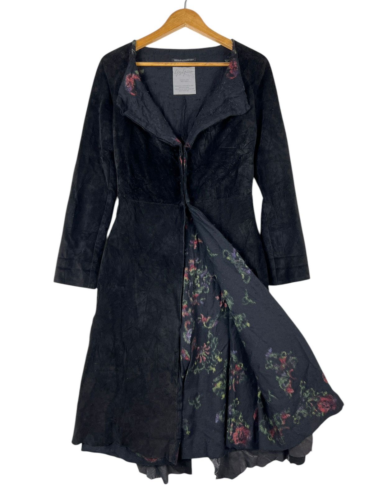 Yohji Yamamoto 🔥 YOHJI YAMAMOTO COWHIDE DRESS Size S / US 4 / IT 40 - 4 Thumbnail