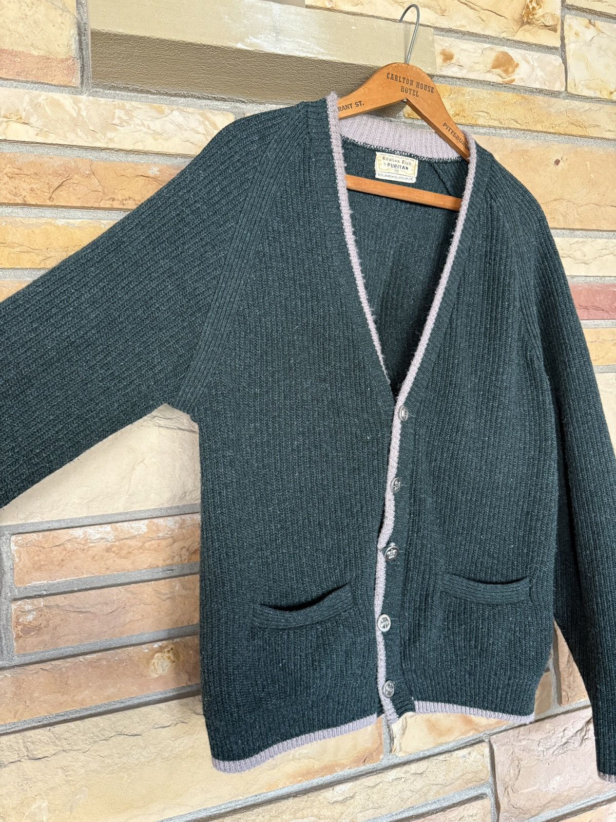 Vintage 60s Citation Club by Puritan Cardigan Knit Sweater