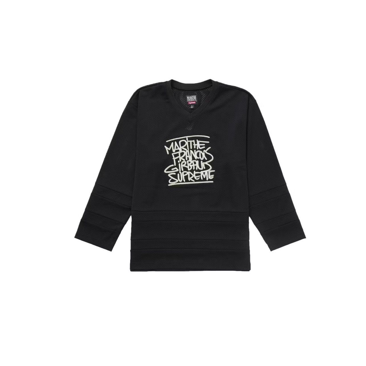 Supreme Marithe & Francois Girbaud Hockey Jersey Black XL