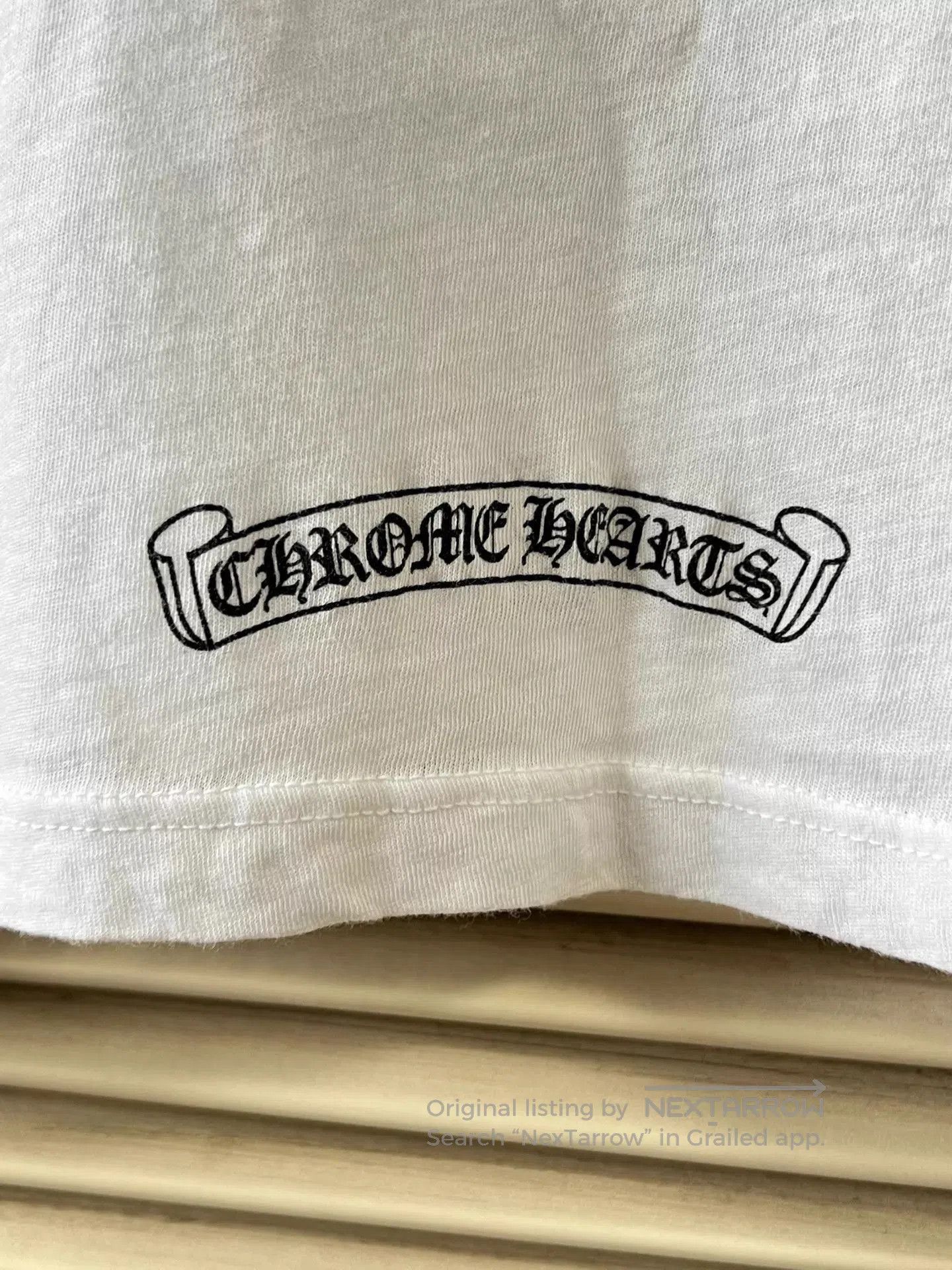 Chrome Hearts White Short Sleeve Graphic T-Shirt. Size US S / EU 44-46 / 1 - 6 Thumbnail