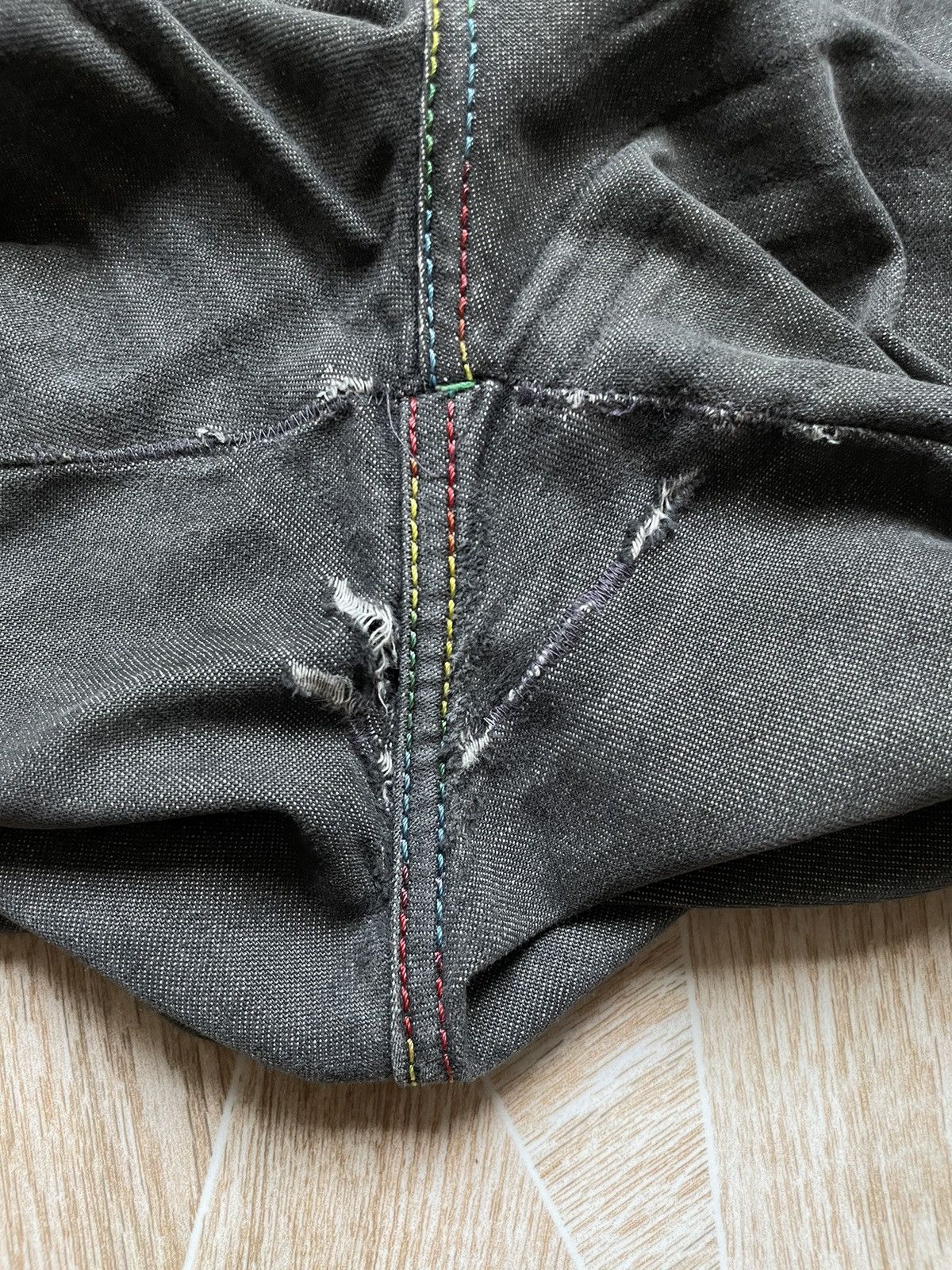 Missoni × Vintage Missoni Sport Baggy Jeans Pants Denim Italy Designer VINTAGE Size US 32 / EU 48 - 15 Thumbnail