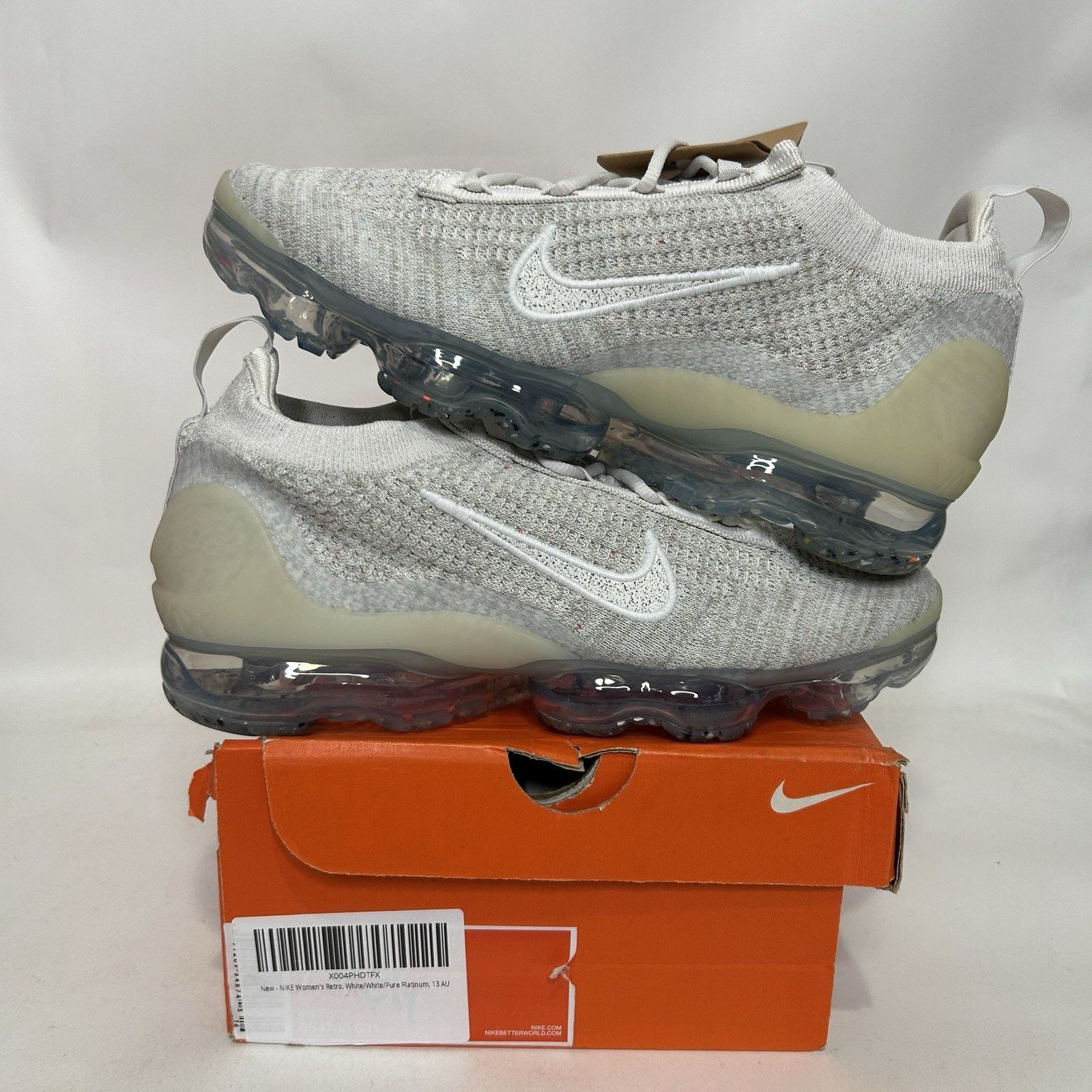 Nike Nike Air VaporMax 2021 FK Flyknit “Phantom Summit” Size US 10 / IT 40 - 1 Thumbnail