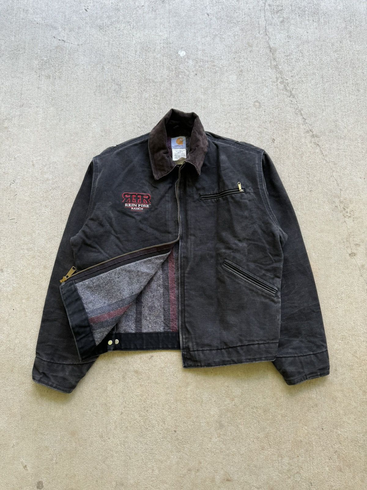 Carhartt × Carhartt Wip Vintage faded 1 of 1 Carhartt Detroit Jacket Size US M / EU 48-50 / 2 - 2 Thumbnail