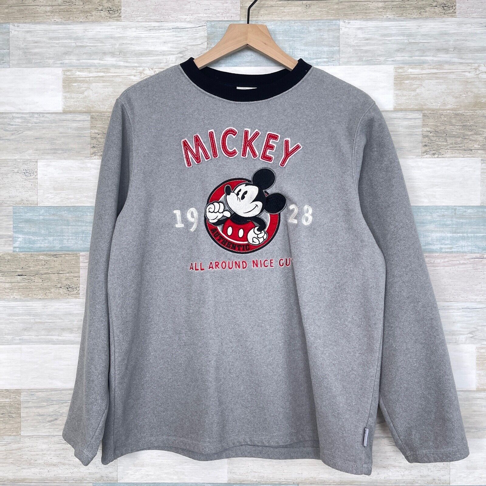 Disney Disney Store Exclusive Mickey Mouse Sweatshirt 90s Mens S Size US S / EU 44-46 / 1 - 1 Thumbnail