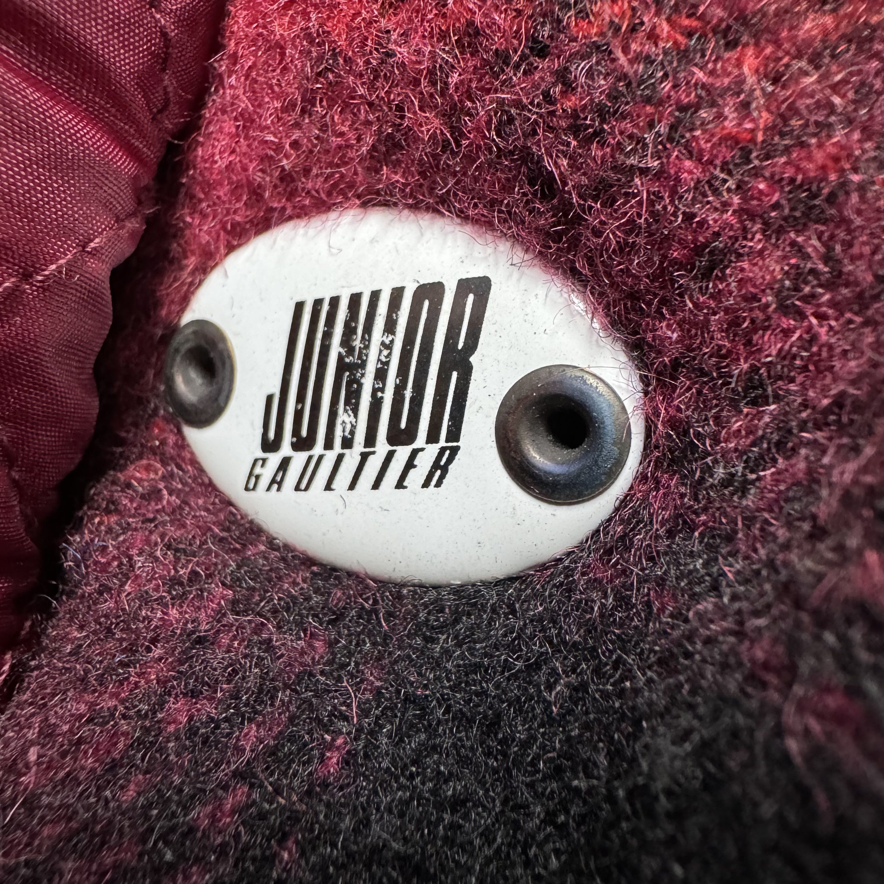 Jean Paul Gaultier × Vintage JEAN PAUL JUNIOR GAULTIER 80S WOOL LEATHER BOMBER JACKET Size M / US 6-8 / IT 42-44 - 11 Thumbnail