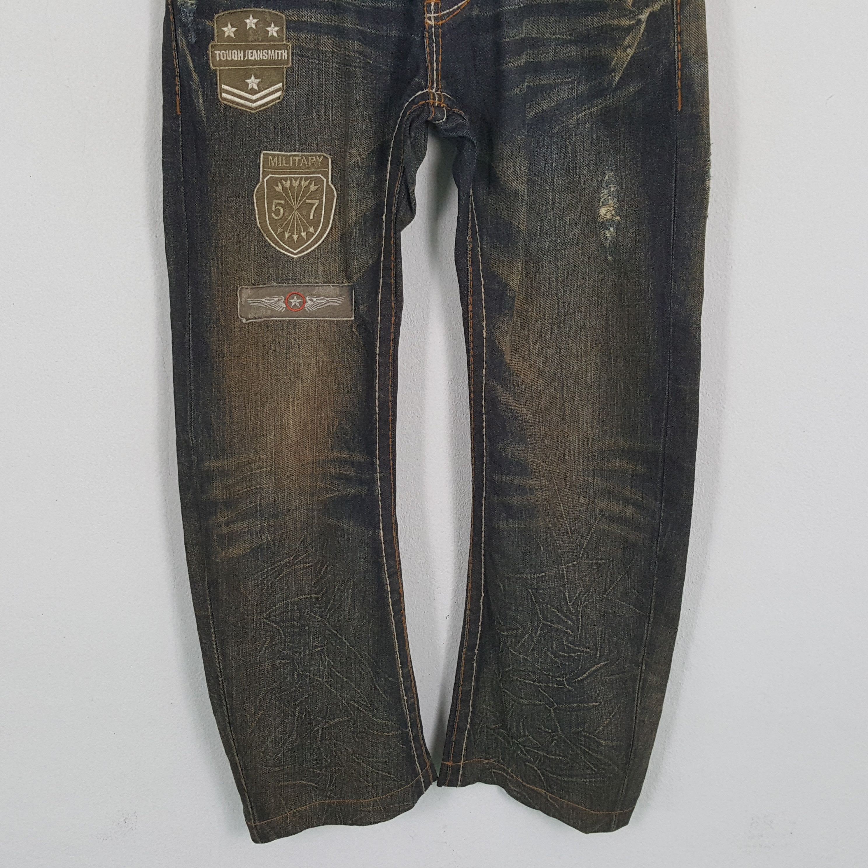 Vintage TOUGH JEANSMITH Streetwear Style Jeans Size US 31 - 3 Thumbnail