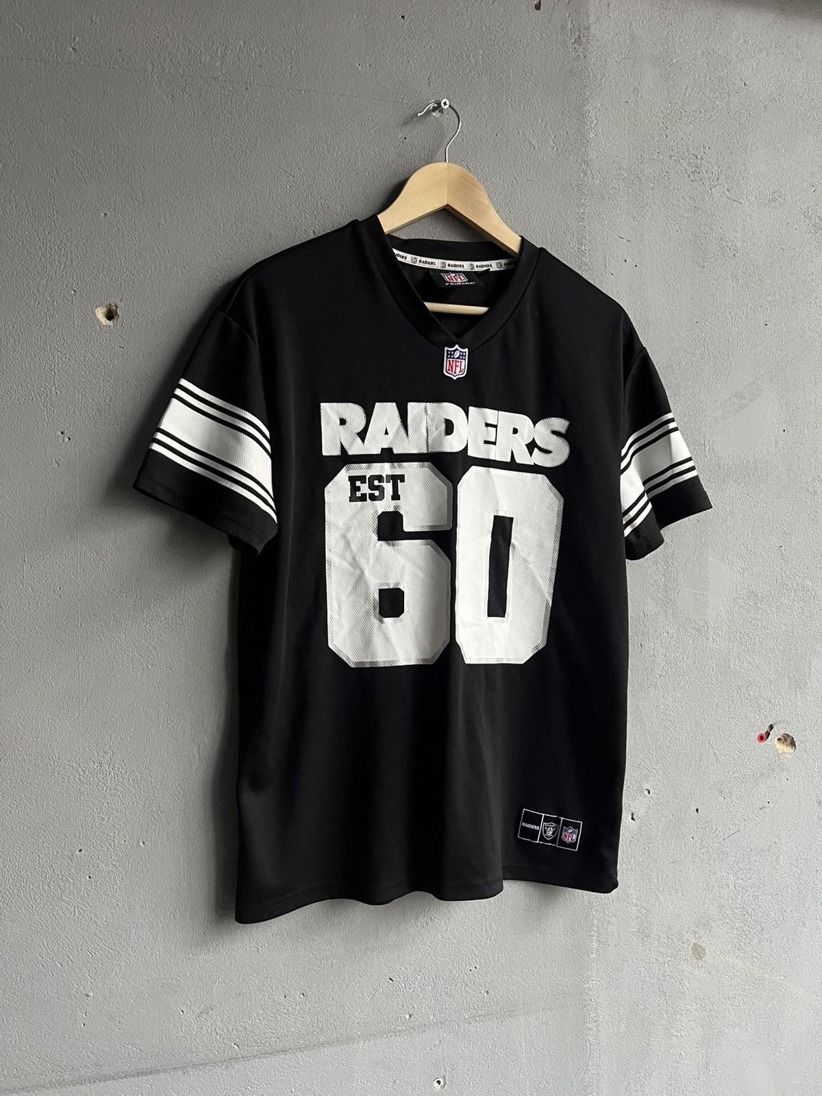 Oakland raiders t shirt jersey best sale