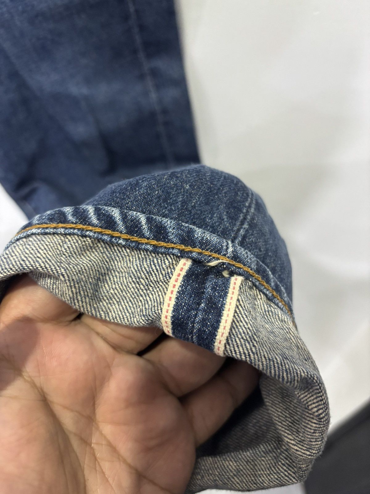 Levi's Vintage Levis Big E Selvedge Jeans Size US 32 / EU 48 - 3 Thumbnail