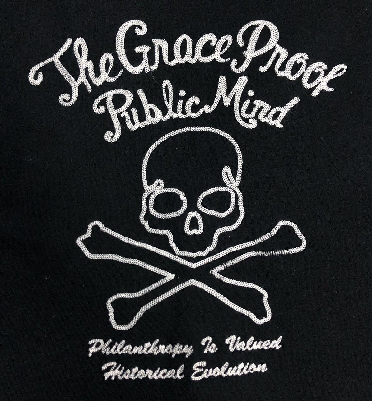 Vintage Crazy Devil The Grace Proof Public Mind Cardigan
