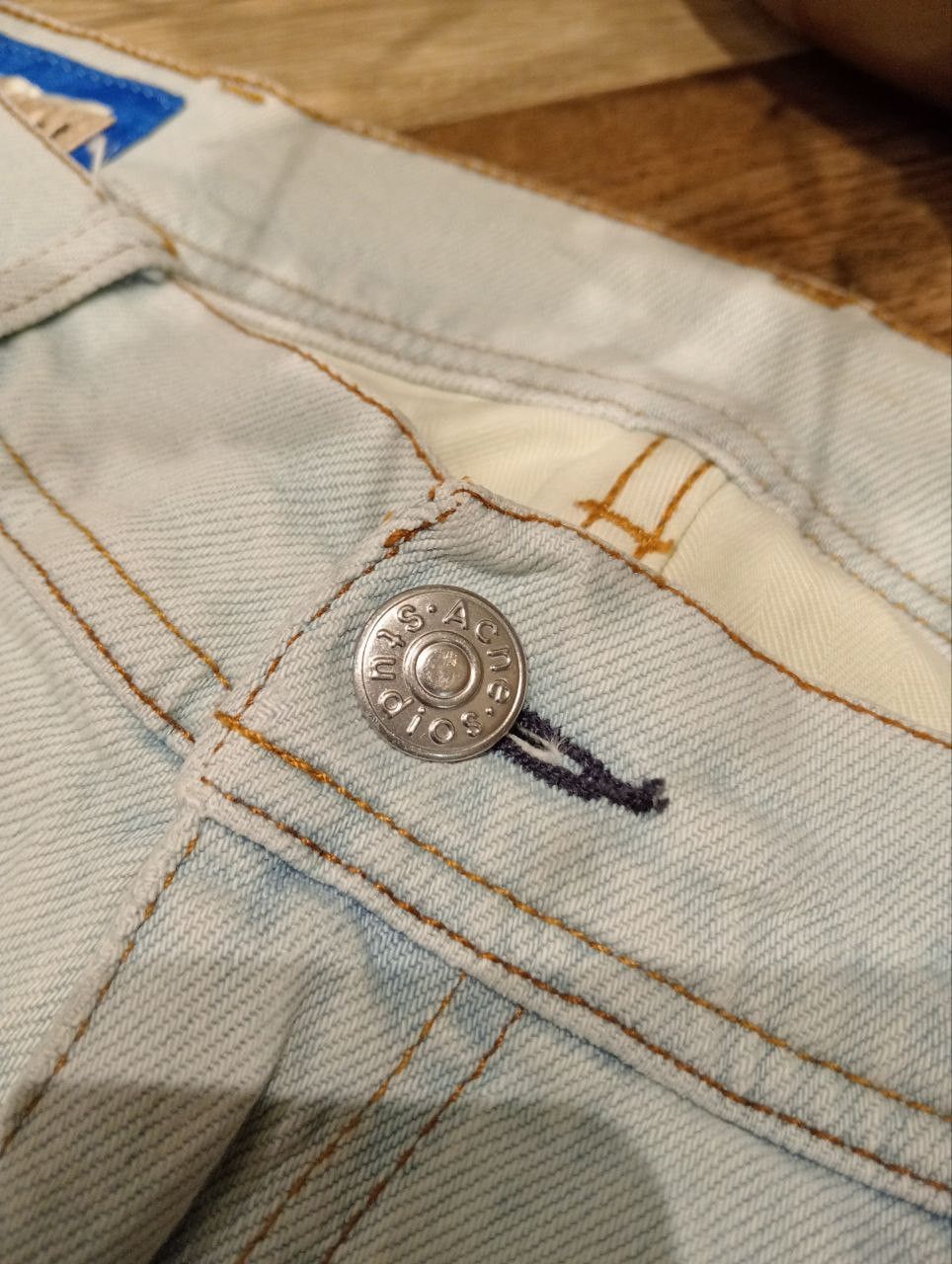 Acne Studios ACNE STUDIOS BLA KONST NORTH LT BLUE JEANS Size 31" - 5 Thumbnail