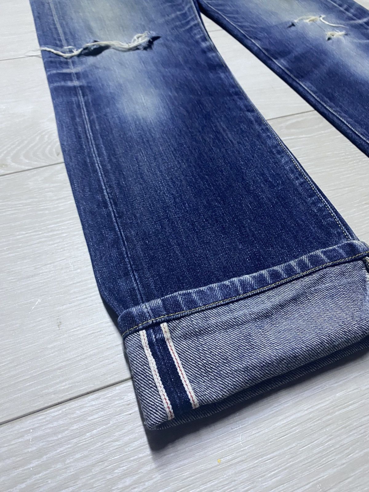 Uniqlo Vintage Japanese Brand Uniqlo Selvedge Slim Skinny Jeans Size US 29 - 12 Thumbnail