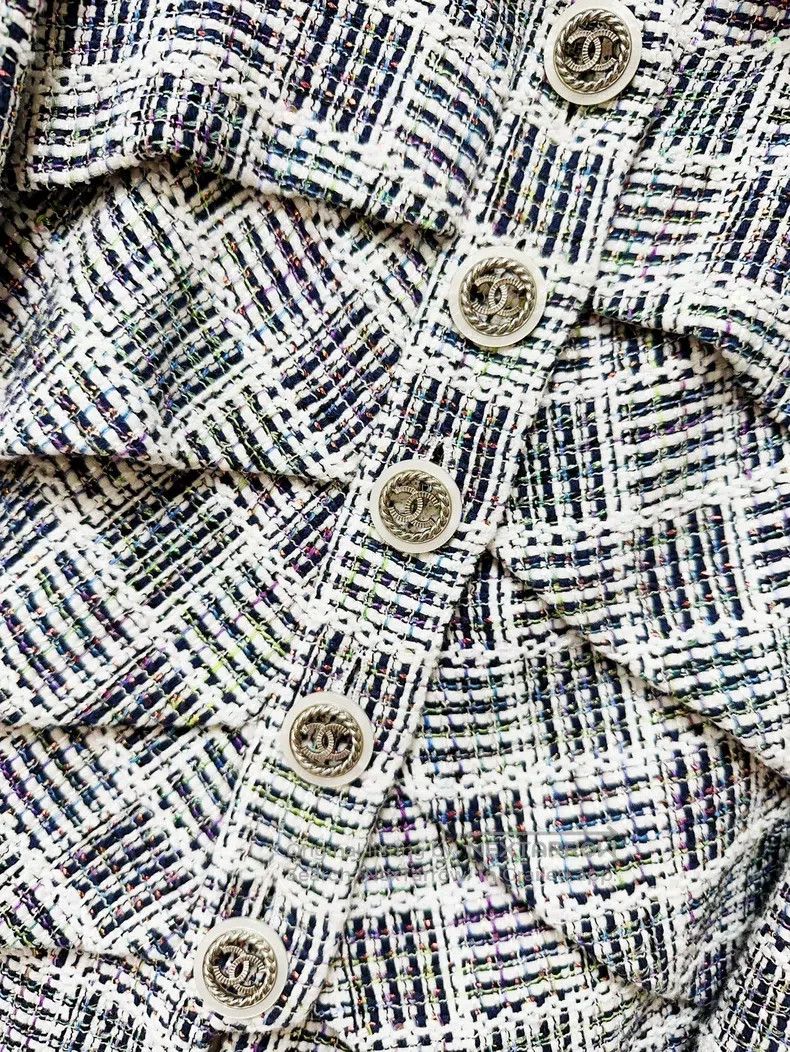 Chanel Chanel 18S Waterfall Series Silver Mixed Colour Knitted Co Size XS / US 0-2 / IT 36-38 - 5 Thumbnail