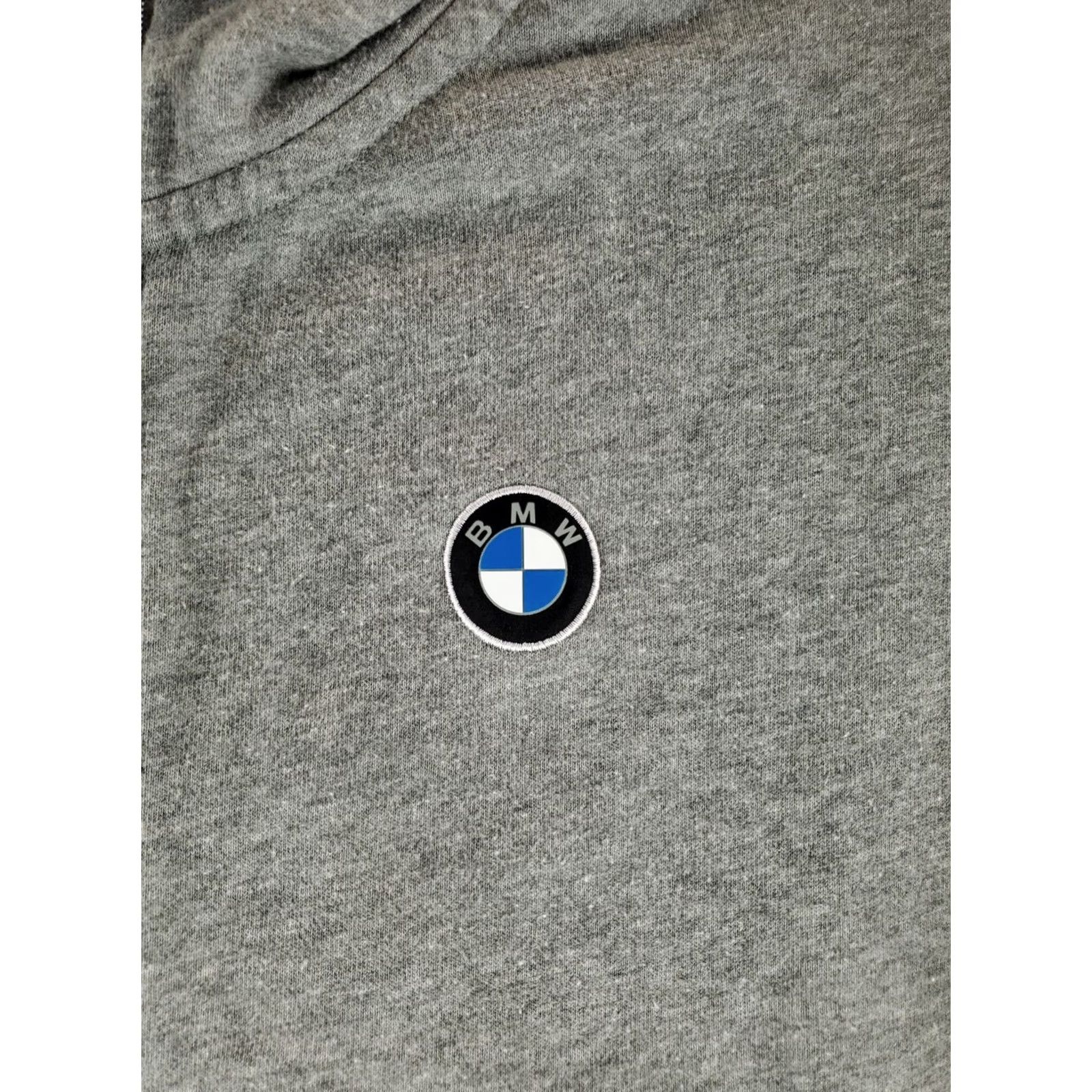 Puma Puma BMW Motorsport Full Zip Hoodie Sweatshirt Jacket Gray Mens L Size US L / EU 52-54 / 3 - 3 Thumbnail