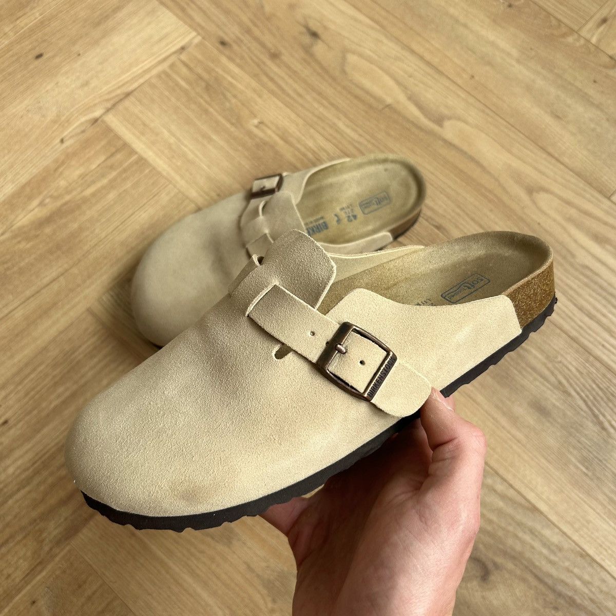 Birkenstock Birkenstock Boston Suede Sandals Size US 9 / EU 42 - 1 Thumbnail