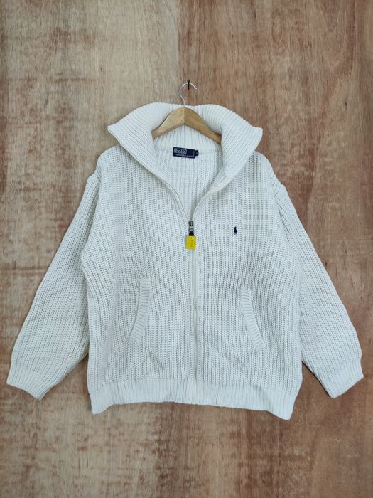 Ralph Lauren Polo Ralph Lauren aran isle knitwear zipper sweater #4228DLL Size US L / EU 52-54 / 3 - 1 Thumbnail