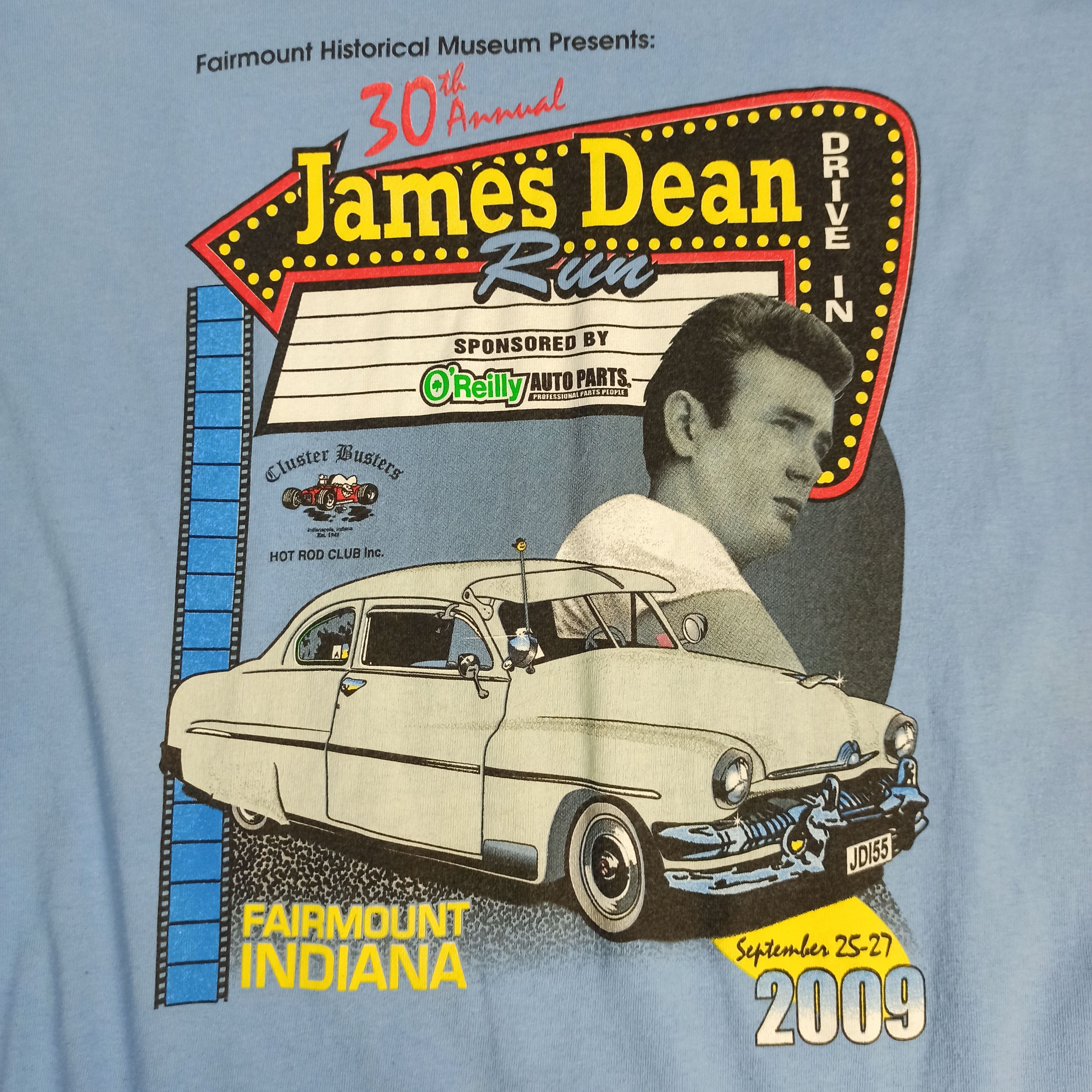 Band Tees Vintage 00's James Dean Fairmont Indiana T-shirt Size US L / EU 52-54 / 3 - 2 Thumbnail