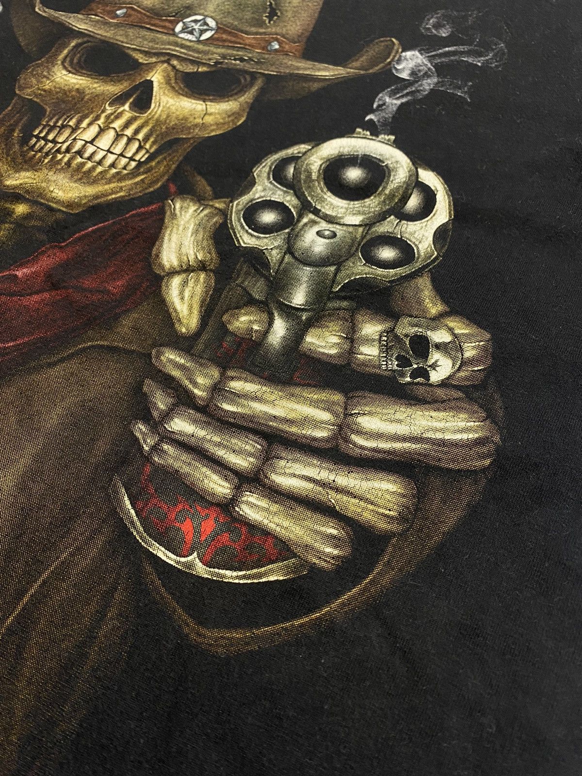 Band Tees × Vintage 💥VINTAGE ROCK EAGLE SKULL TEE Size US S / EU 44-46 / 1 - 5 Thumbnail
