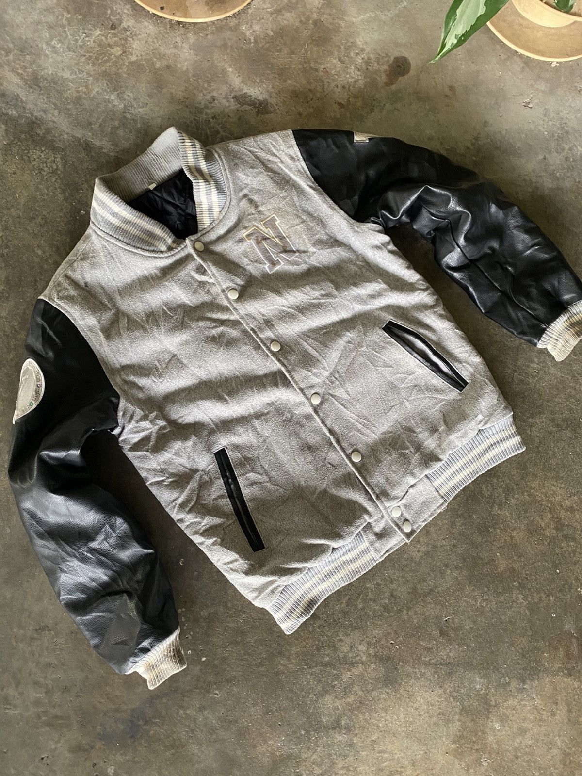 Japanese Brand Namseoul Visual University Varsity Jacket 🔥 Size US M / EU 48-50 / 2 - 4 Thumbnail