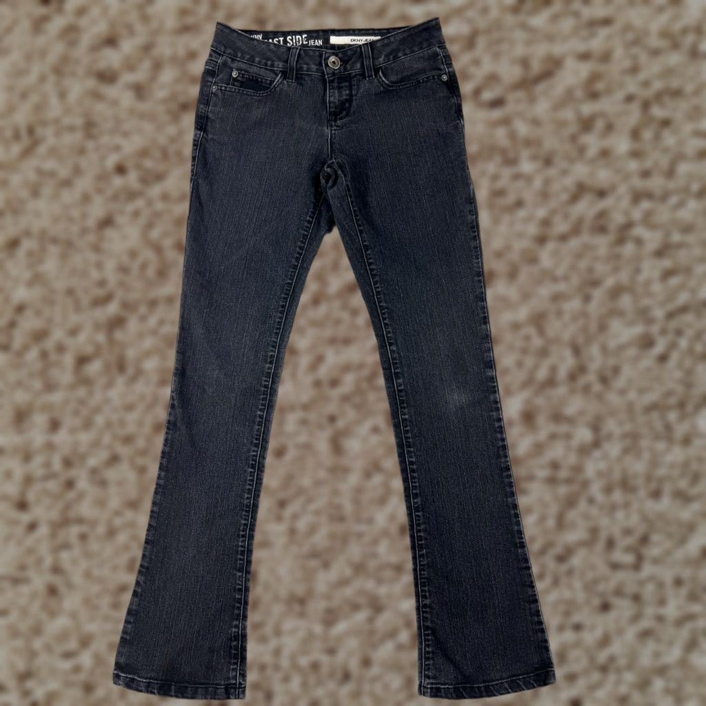 DKNY DKNY Jeans Women 12 Blue Denim Bootcut Low Rise 29x32 Comfort Pockets Embroidered Modern Mens Size 34" / US 12 / IT 48 - 1 Thumbnail
