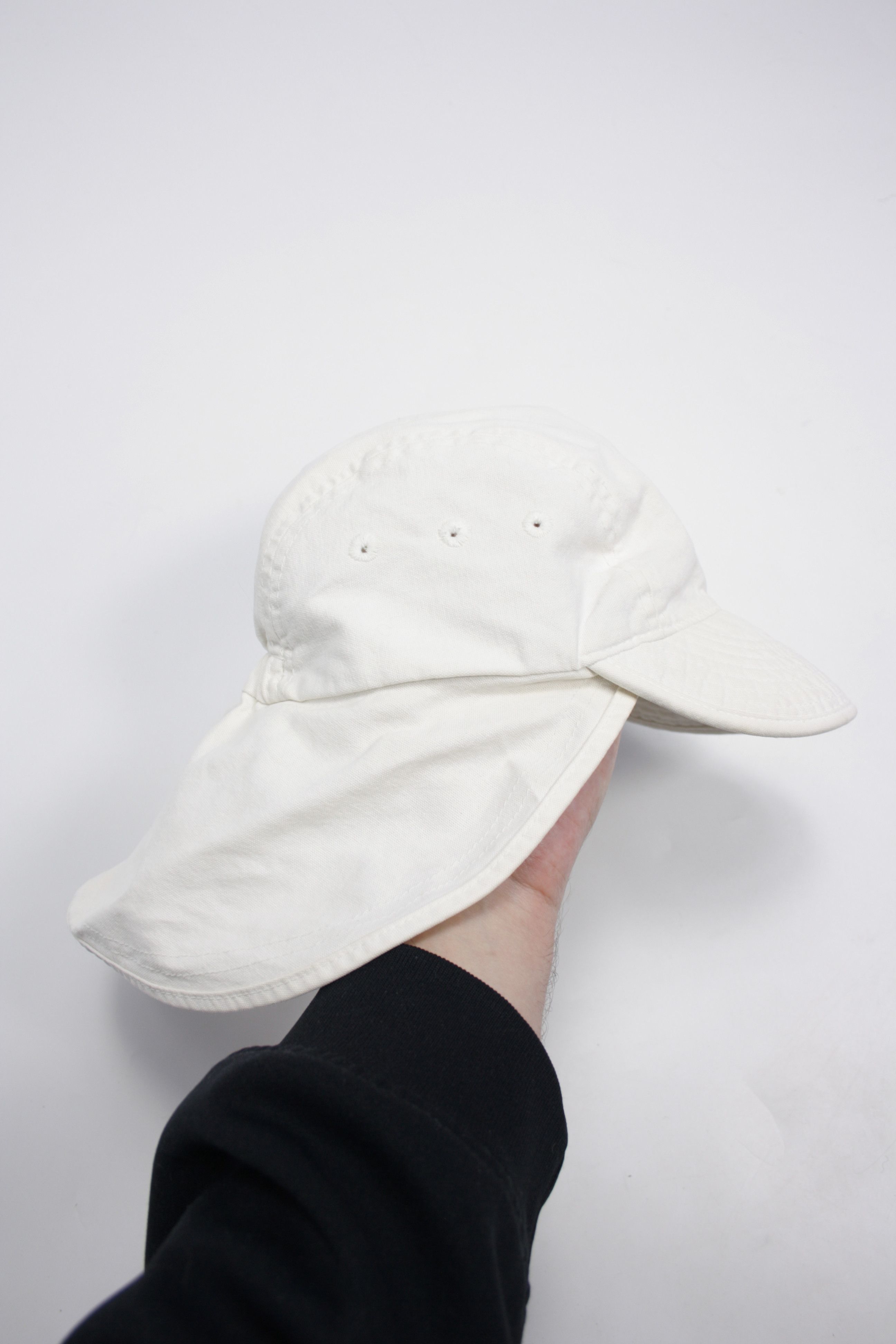 Nike × Vintage Nike 90s Vintage Neck Cover Short Bill Cotton Cap Hat Size ONE SIZE - 3 Thumbnail