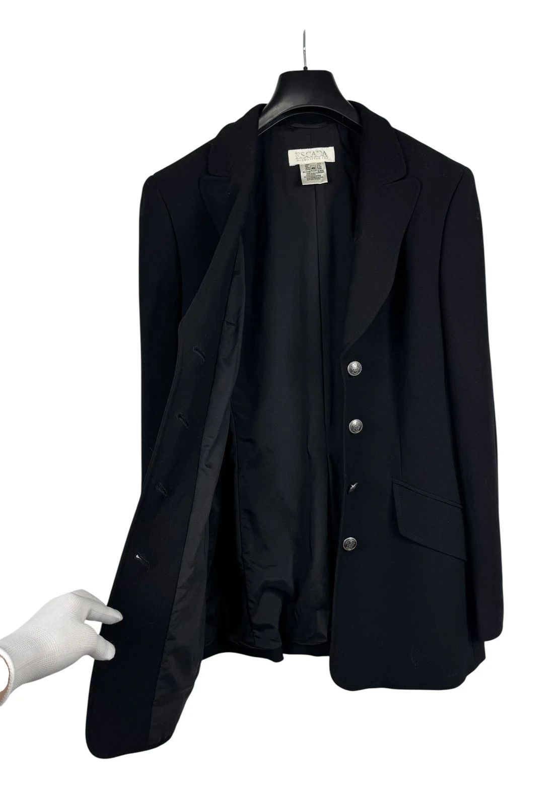 Escada Escada Margaretha Ley Wool Blazer Jacket size DE40 Size M / US 6-8 / IT 42-44 - 11 Thumbnail