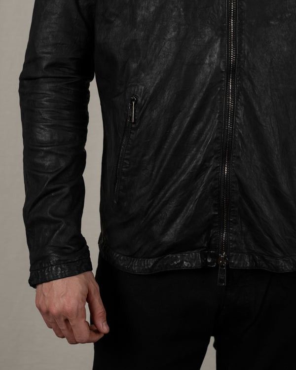 Giorgio Brato Giorgio Brato Leather Jacket BlackPepper Size US L / EU 52-54 / 3 - 11 Thumbnail