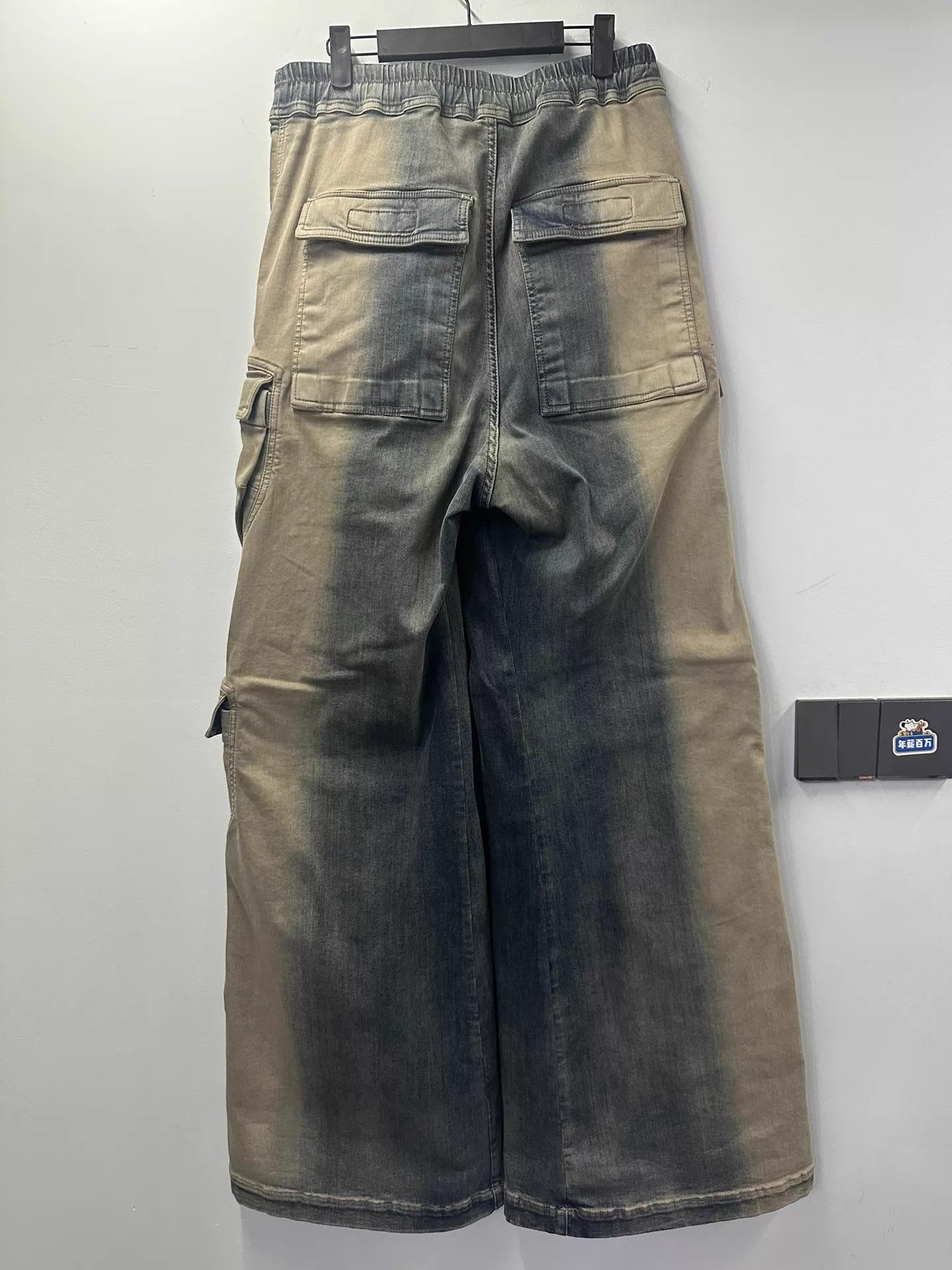 Rick Owens Rick Owens 23ss Bela Cargo Gradient Jeans 52 (XL) Size US 41 - 4 Thumbnail