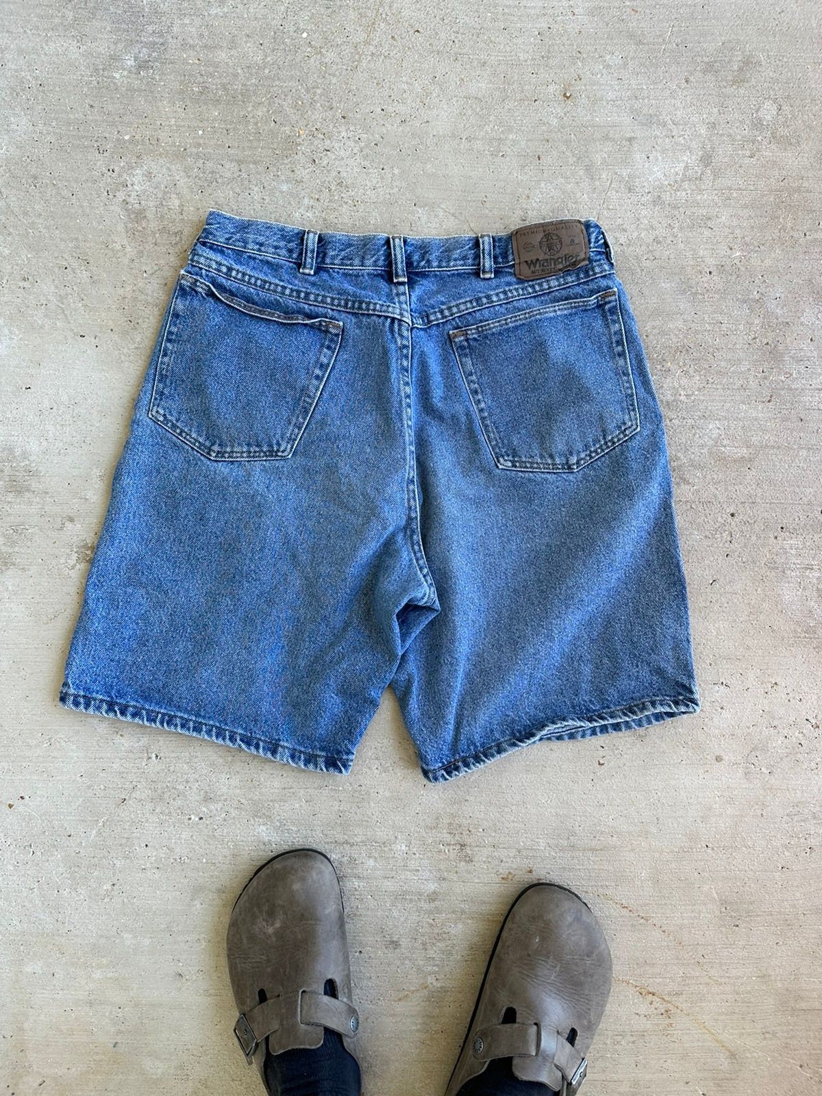 Vintage Wrangler Denim Jean Shorts | Grailed