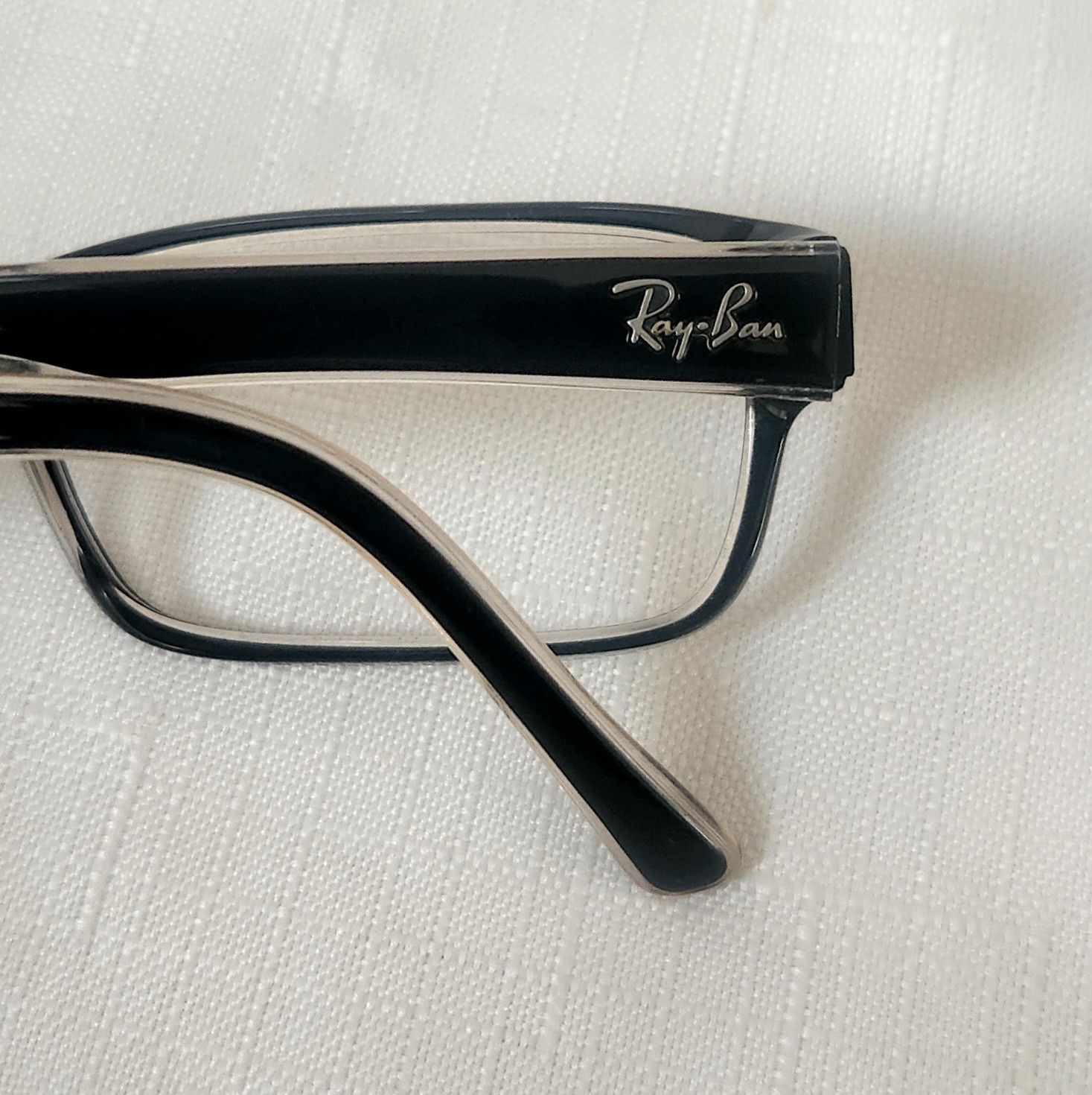 RayBan Ray-Ban RB 5169 2034 54-16-140 Black Eyeglasses Frames Only Size ONE SIZE - 8 Thumbnail