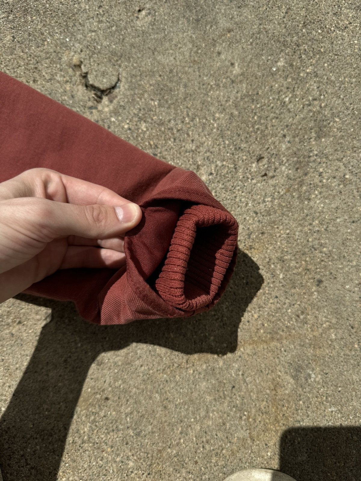 Carhartt Vintage Carhartt Red Hooded Jacket Size US L / EU 52-54 / 3 - 3 Thumbnail
