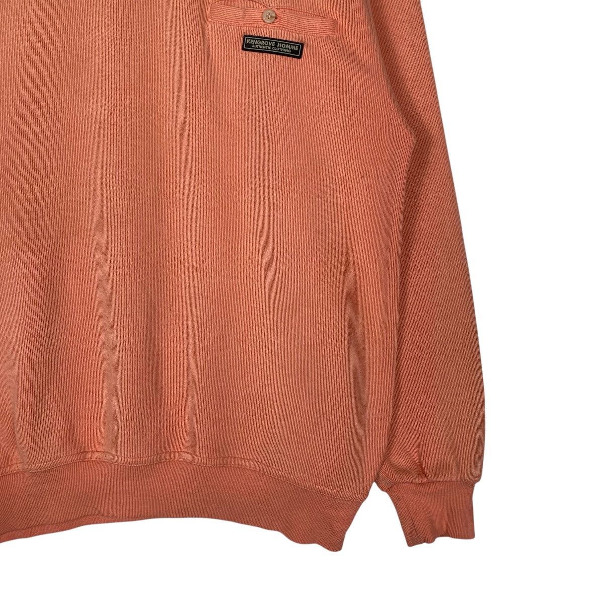 Japanese Brand KENGROVE HOMME Single Pocket Sweatshirt #1497-C67 Size US M / EU 48-50 / 2 - 4 Thumbnail