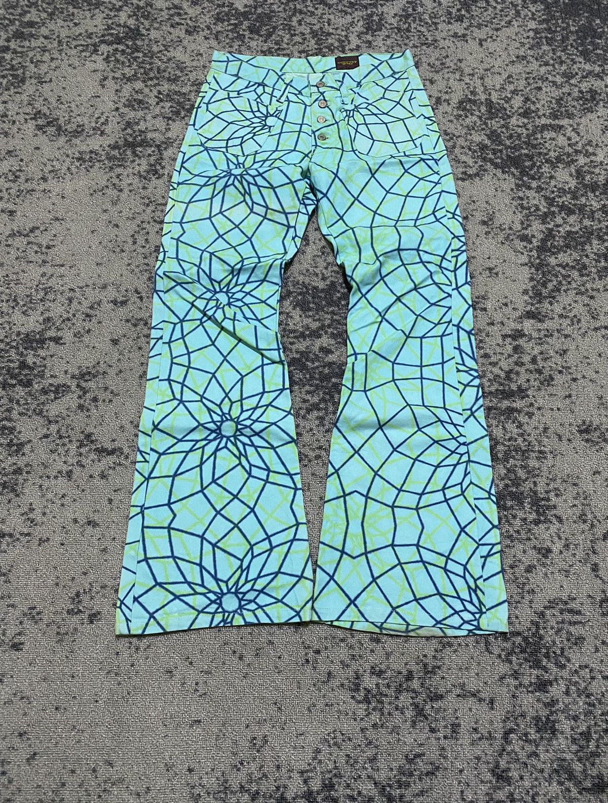 Hysteric Glamour × Japanese Brand Vintage Ozone Community Hysteric Glamour Flare Pants Size US 28 / EU 44 - 1 Thumbnail