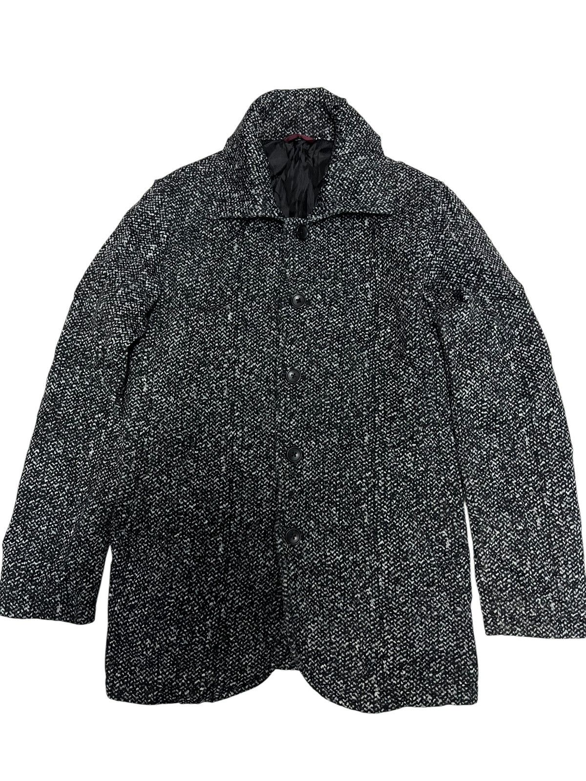 Kansai Yamamoto 💥Vintage Kansai Yamamoto Homme Wool Jacket Size US S / EU 44-46 / 1 - 1 Thumbnail