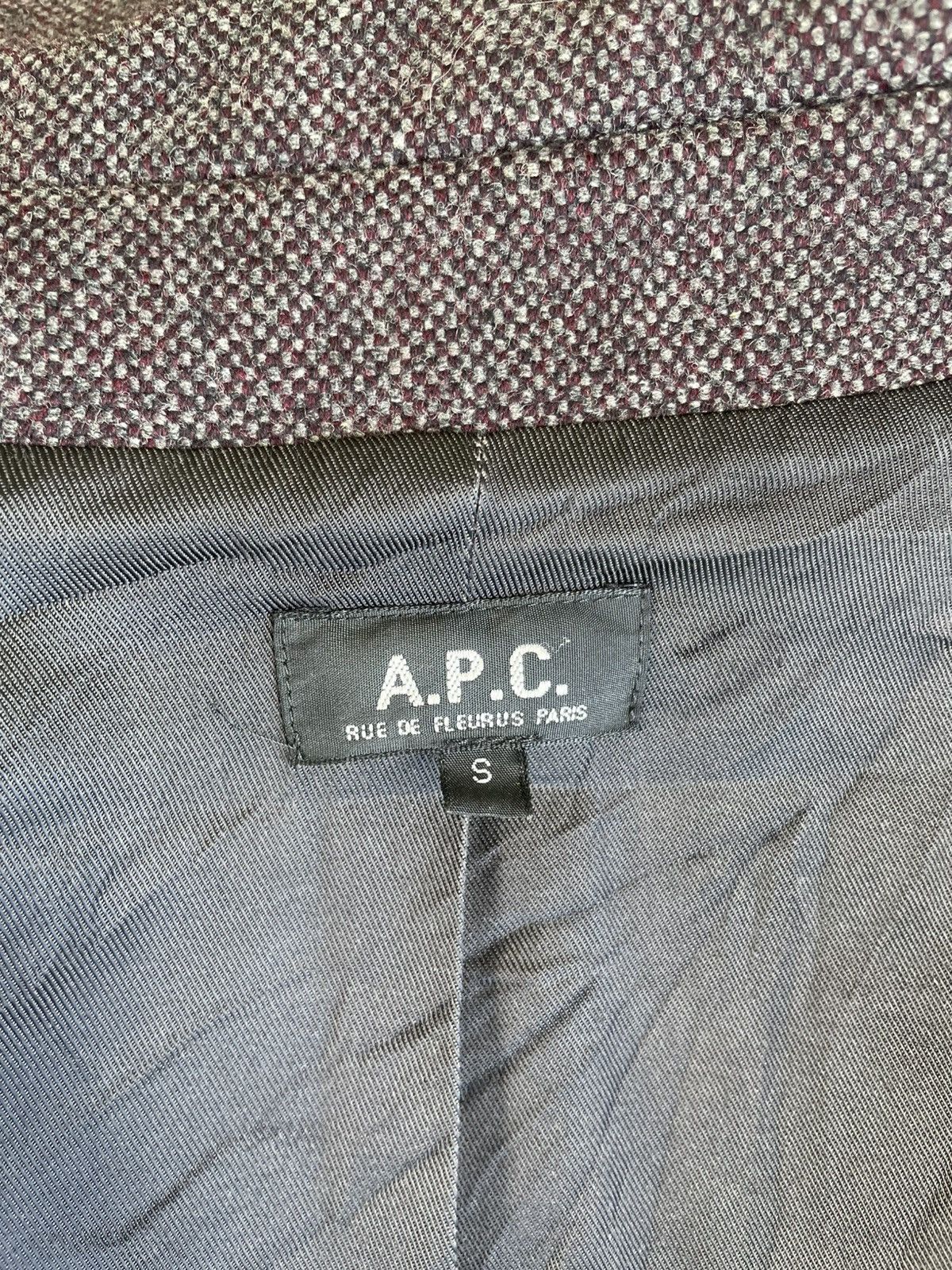 A.P.C. × Japanese Brand × Vintage Vintage A.P.C Wool Jacket Size US S / EU 44-46 / 1 - 6 Thumbnail