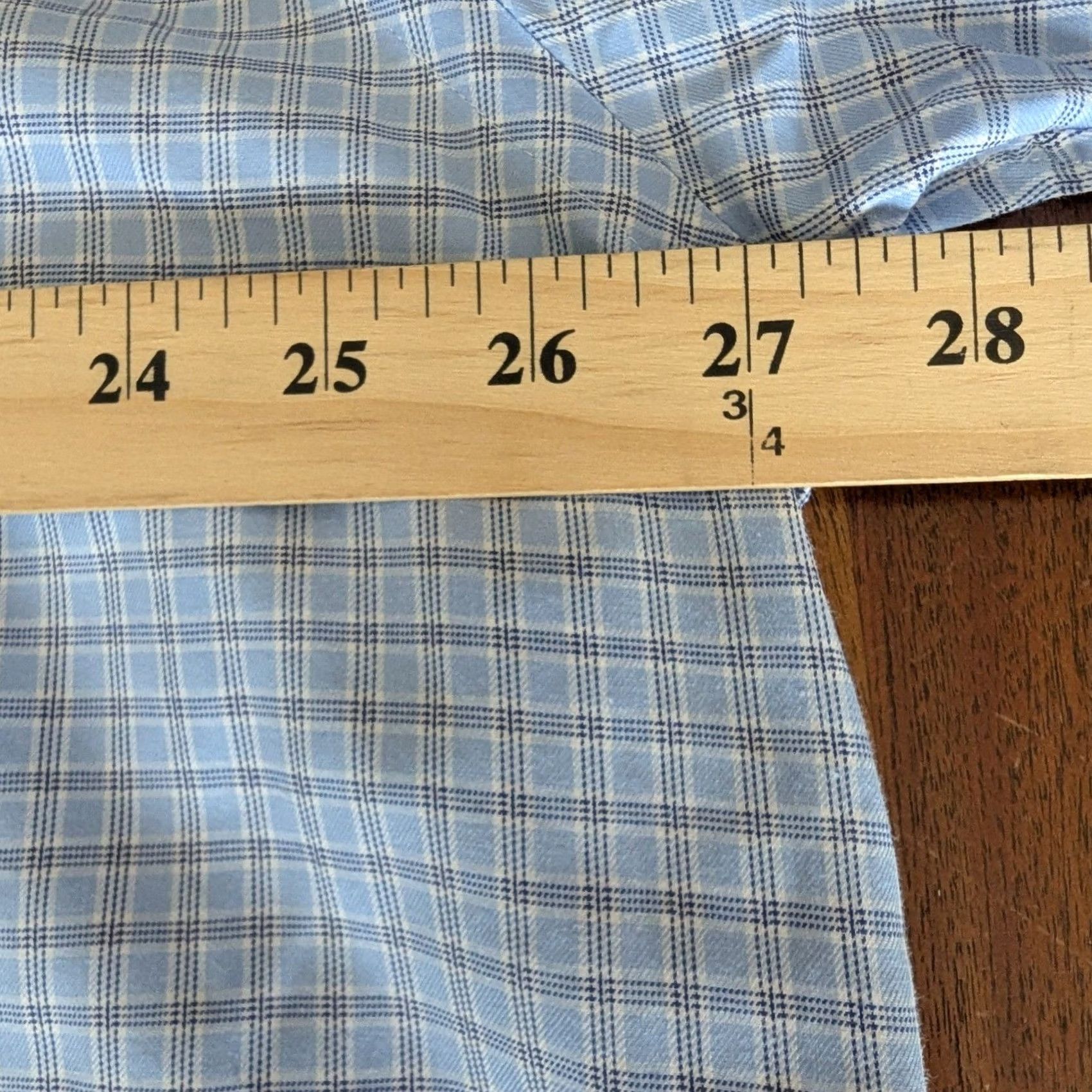 Polo Ralph Lauren Polo Ralph Lauren Blake Short Sleeve Button Down Shirt Blue Grid Check Mens XL Size US XL / EU 56 / 4 - 6 Thumbnail