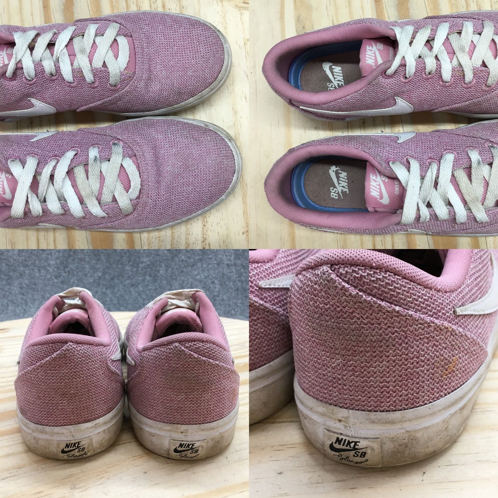 Nike Nike SB Check Low Top Sneakers Womens Pink 7.5 Shoes Skateboarding Casual Athletic 921464-610 Size M / US 6-8 / IT 42-44 - 8 Thumbnail